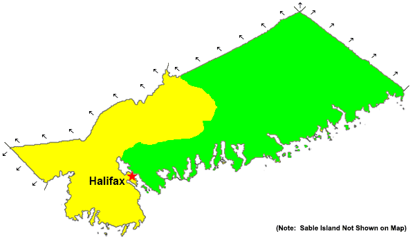 Map - Dartmouth, Cole Harbour, Westphal, Eastern Passage, Cow Bay, Preston, Lake Major, Lake Loon, Cherrybrook, Lawrencetown, Lake Echo, Porters Lake, Eastern Shore, Musquodoboit Valley, & Dutch Settlement
